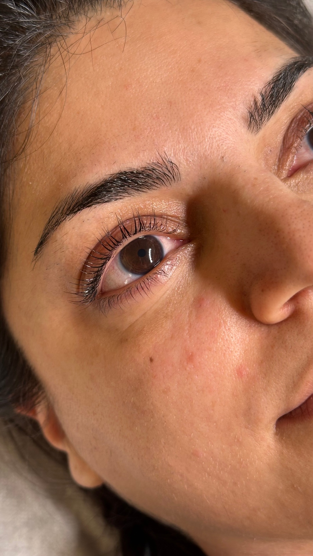Lash Lift & Tint — Client 1 after